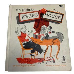 Mr. Bumba Keeps House Vintage Hardcover Book by Lerner Publication Company 1964